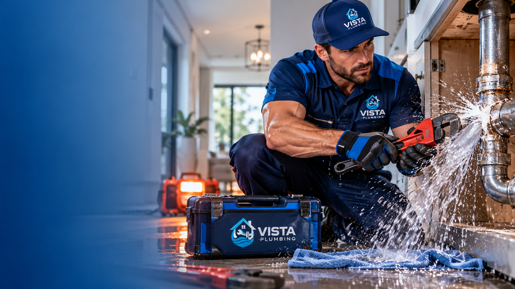 Vista Plumbing emergency plumbing repair work