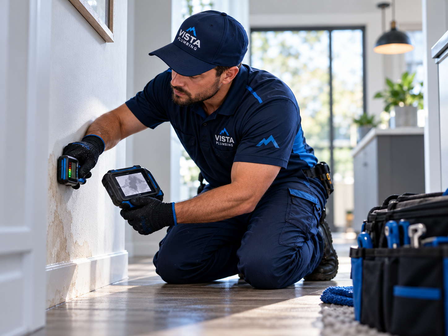 Vista Plumbing leak detection service