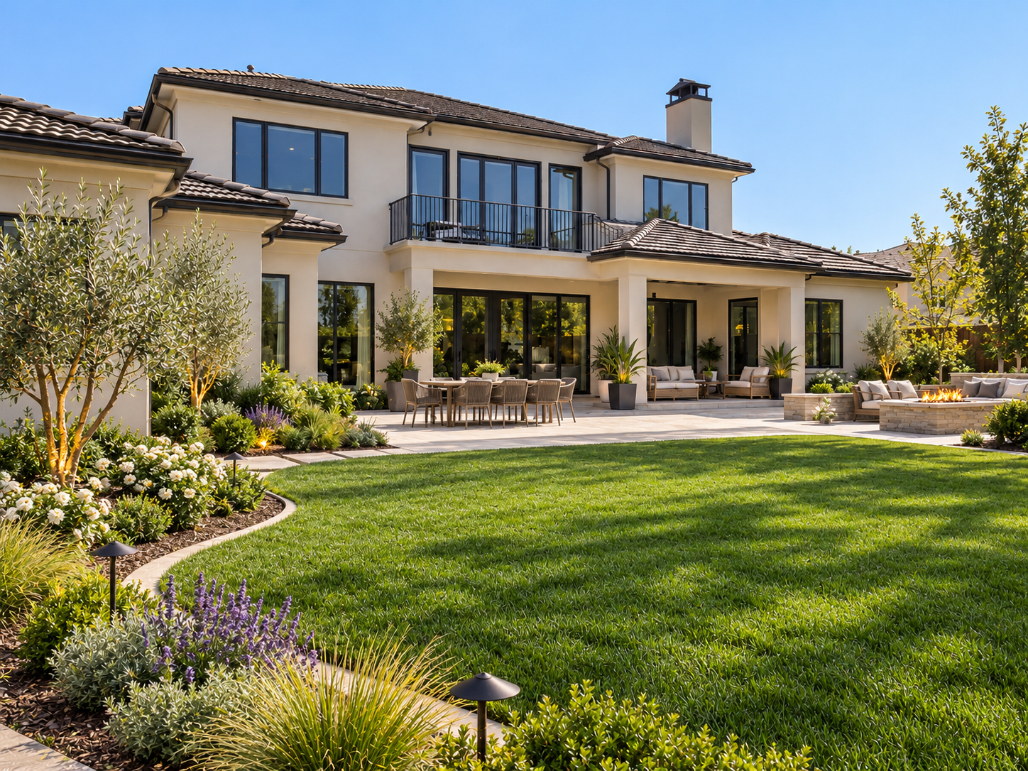 Oak and Stone Landscaping Backyard Renewal after transformation