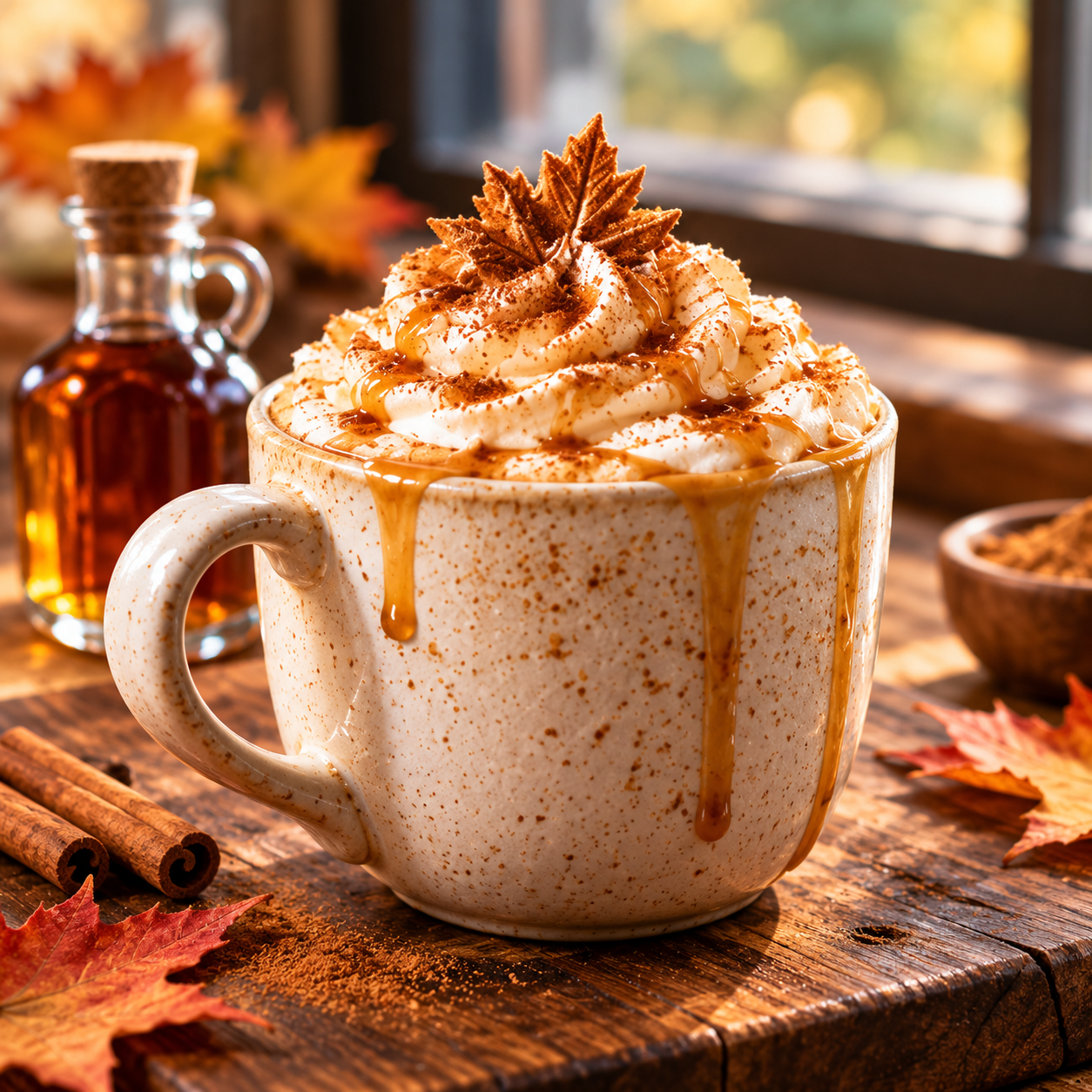 Little Crumb Café Vermont Maple Latte