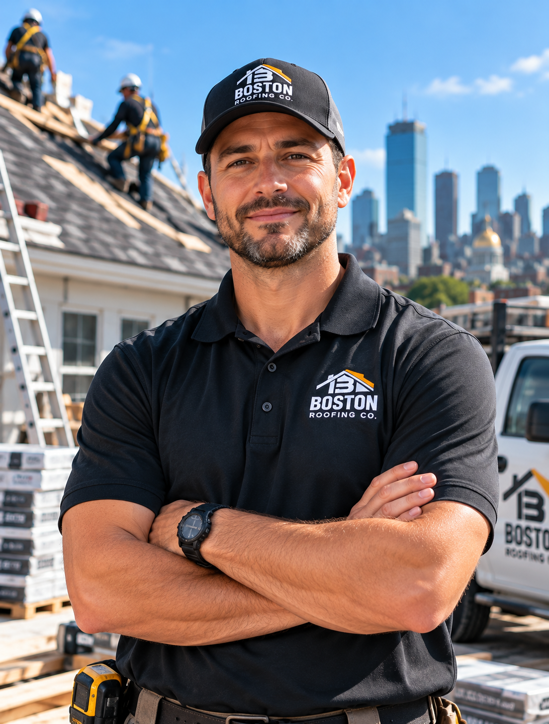 Supplied portrait for Daniel Carter at Boston Roofing Co.