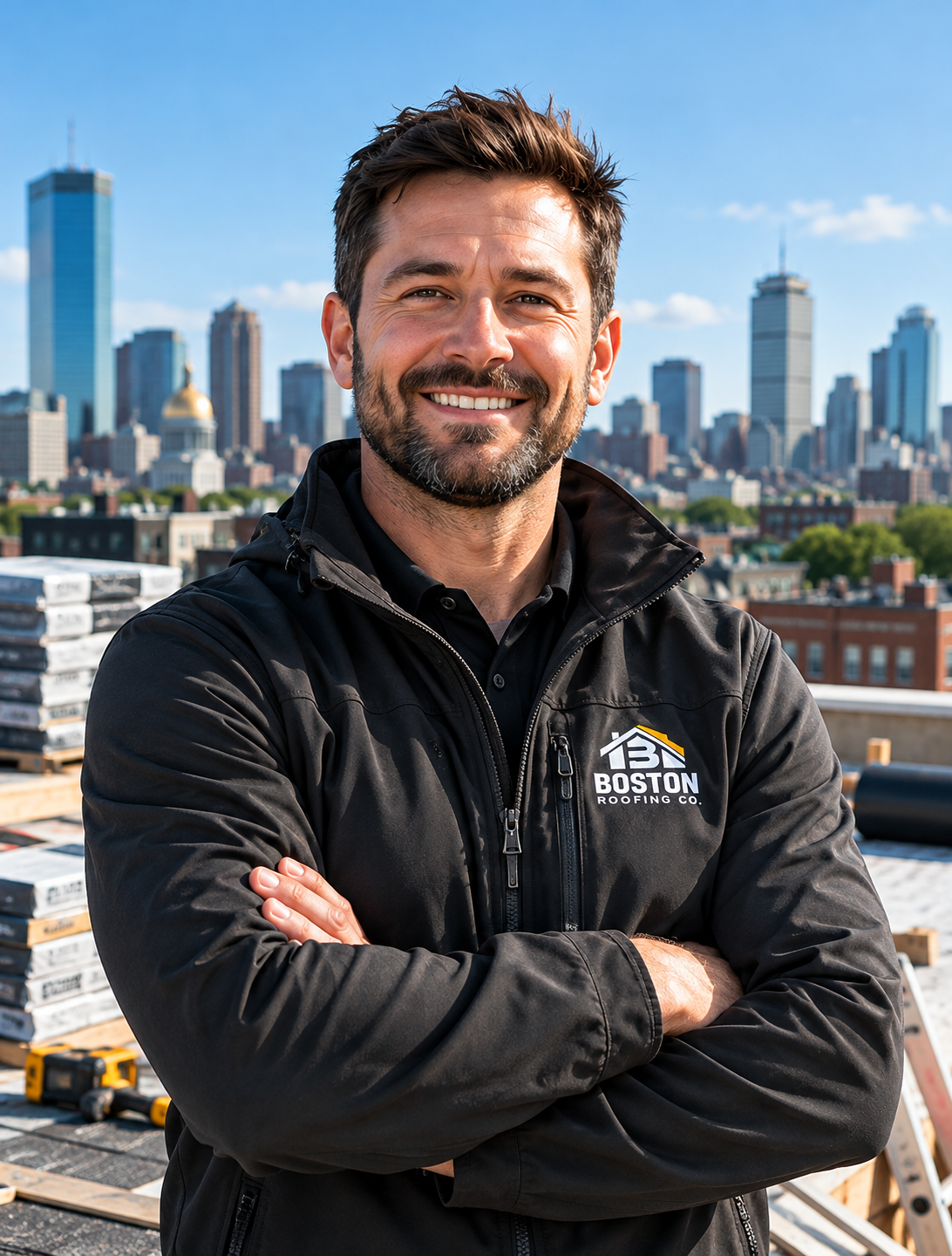 Supplied portrait for Shawn Bryan at Boston Roofing Co.