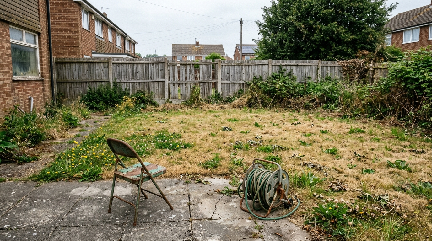 Before Backyard Renovation