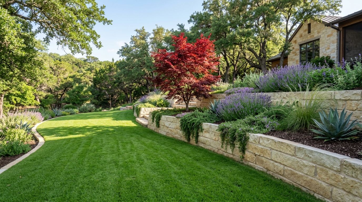 Lawn and Mulch Beds