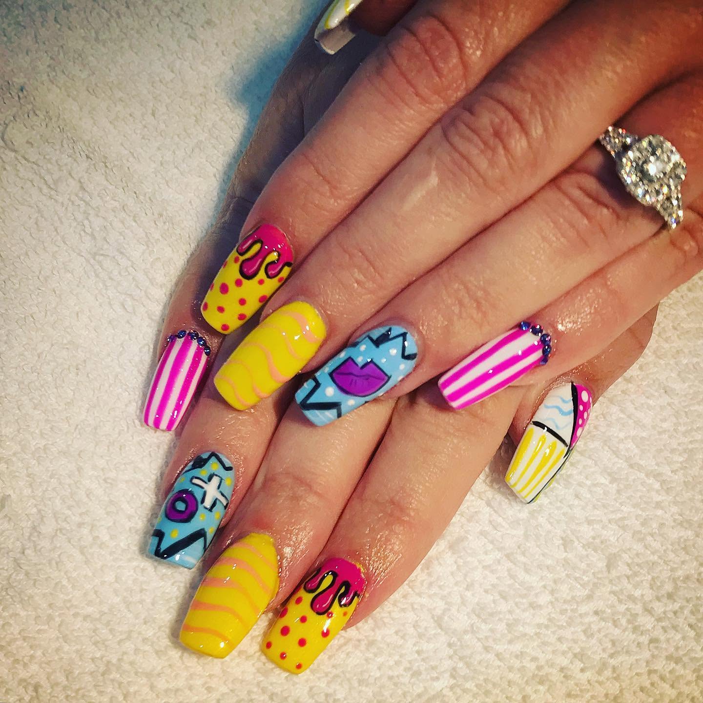 Nail photograph supplied for the Nail Elegance website