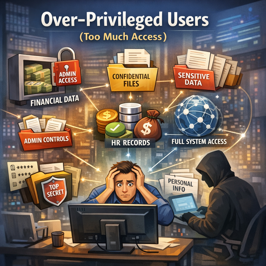 Over Privileged Users