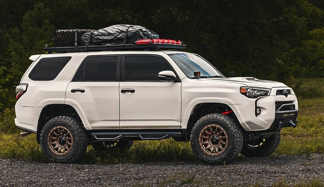 Toyota 4Runner overland build on bronze wheels, built at Top Trucks of Central Florida in Longwood, FL