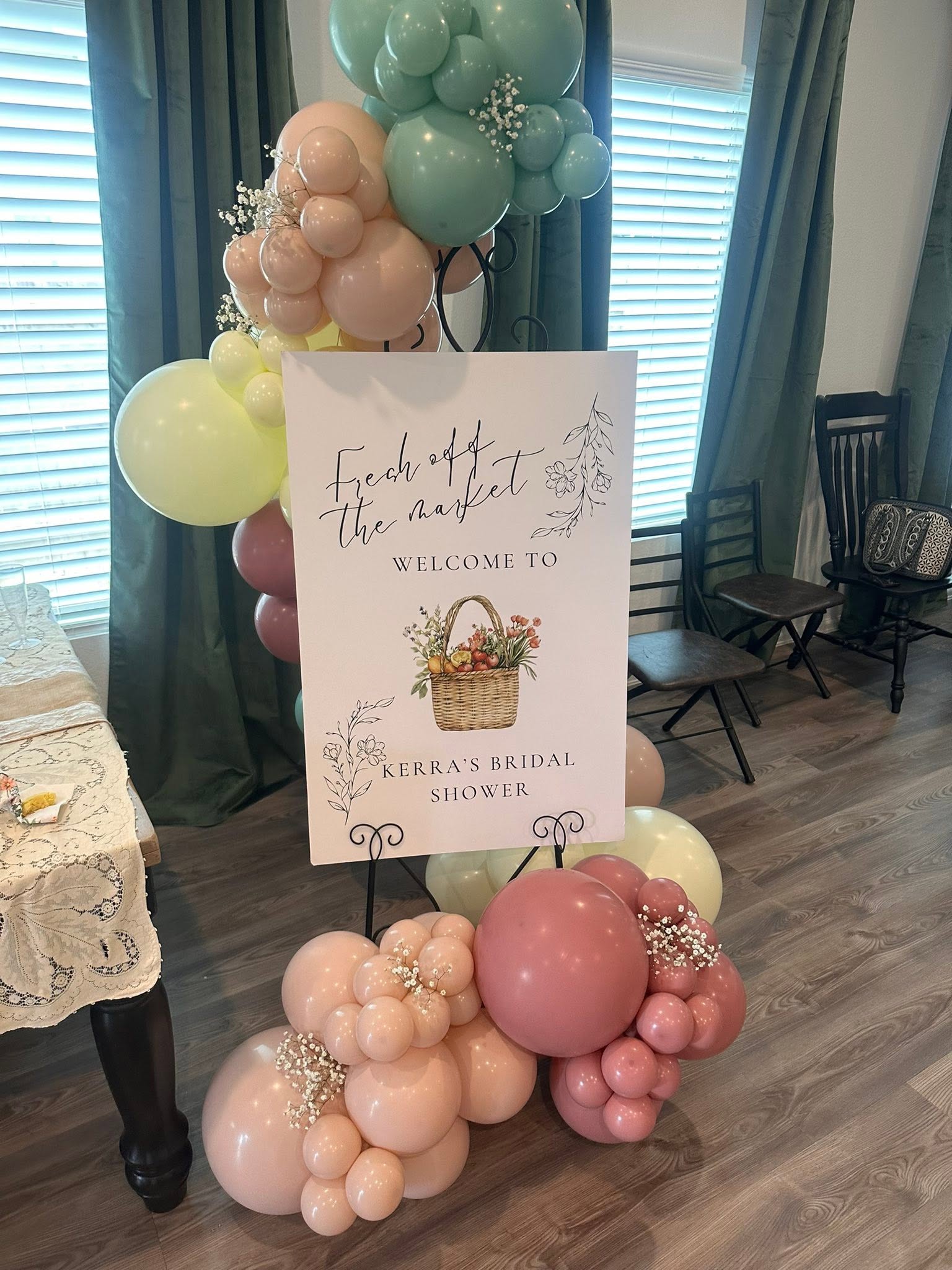 Welcome signs for event setup