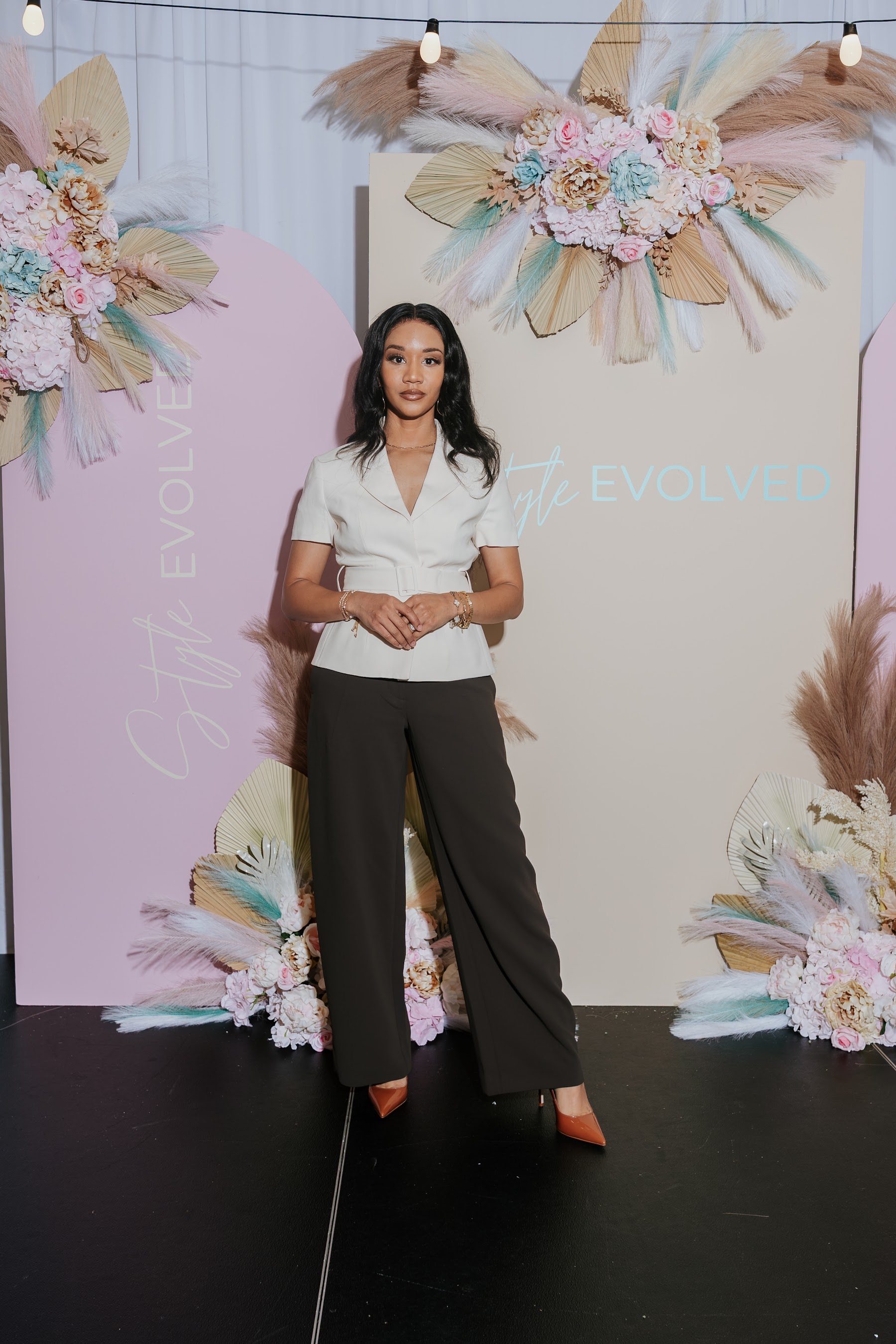Ieshia Danielle speaking at the Style Evolved event