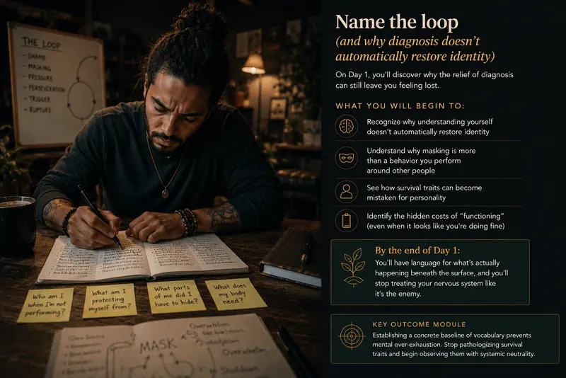 Curriculum Outline Slide for Day 1: Name the Loop