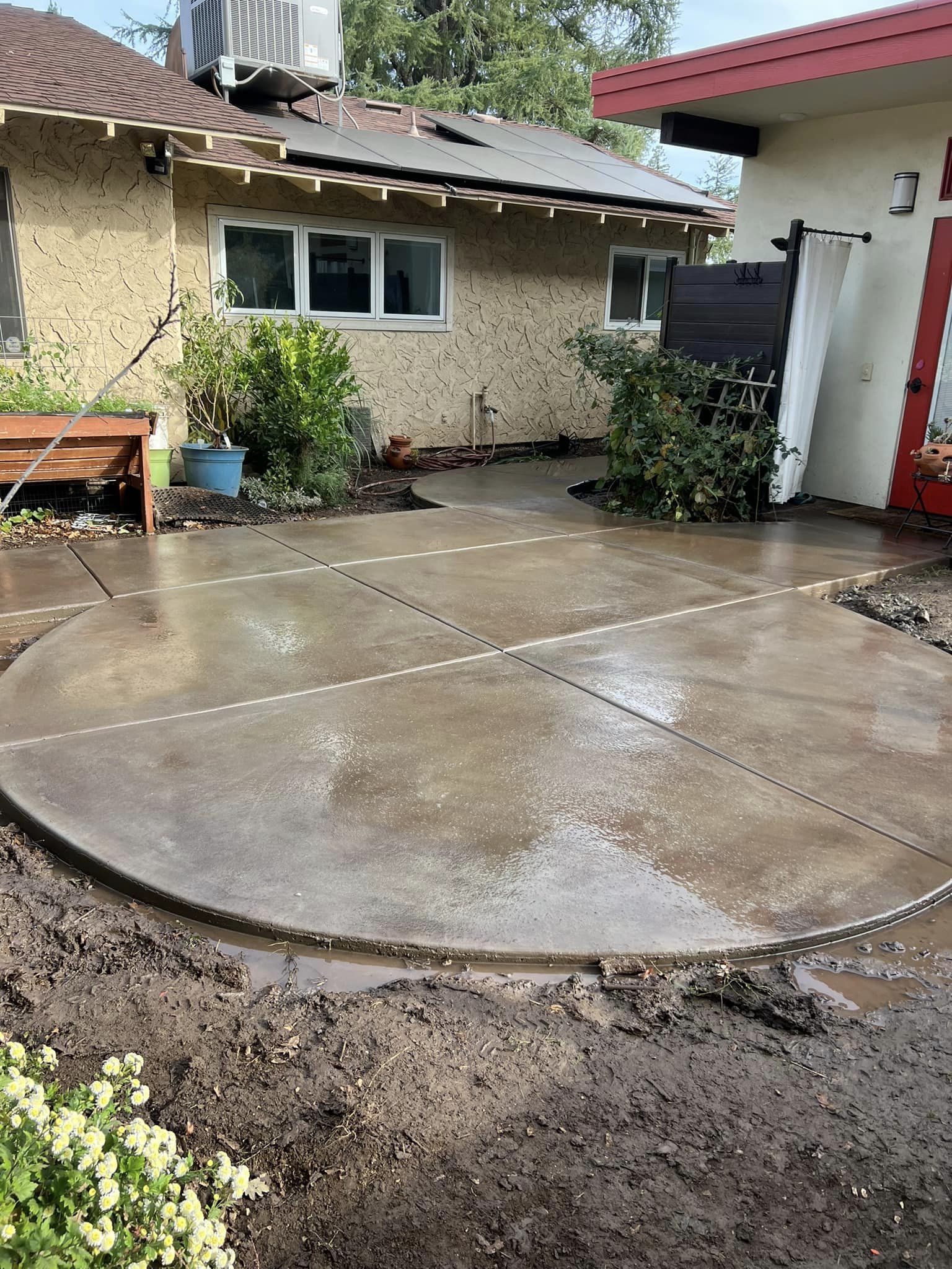 stamped concrete