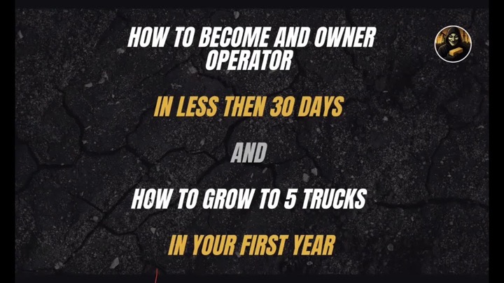 Video thumbnail: How to become an owner-operator