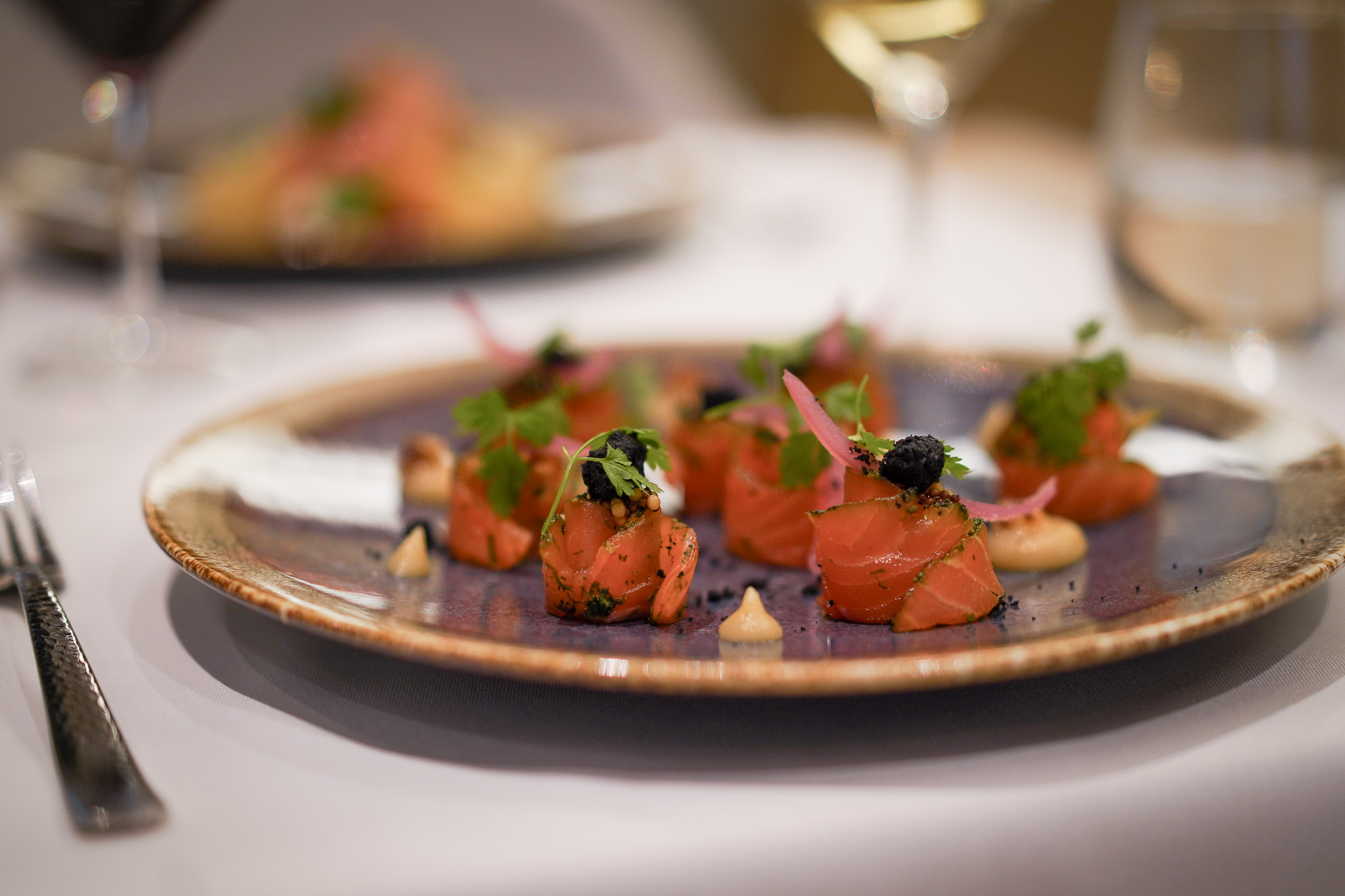 Création culinaire de L'Olivier à Genève