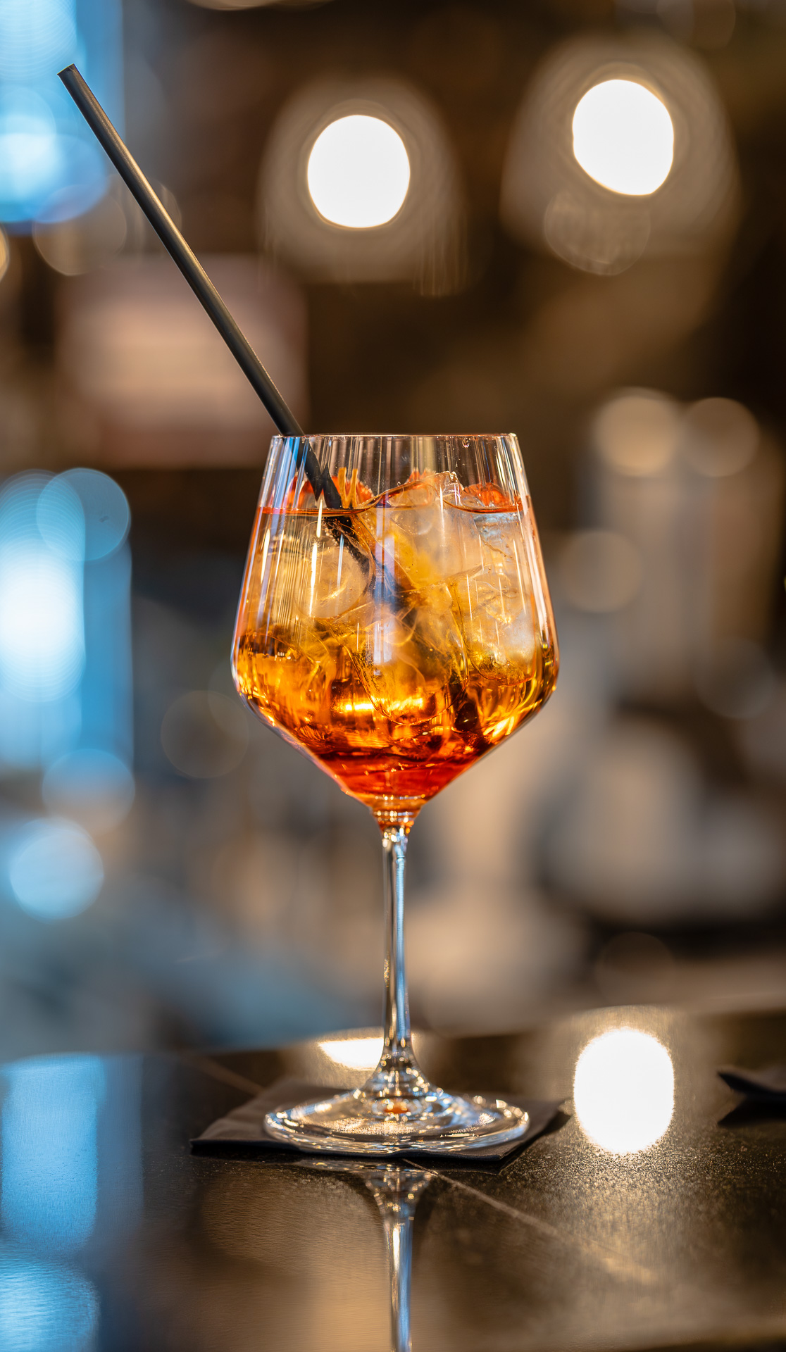 Cocktail servi à L'Olivier du Sacré-Cœur à Genève