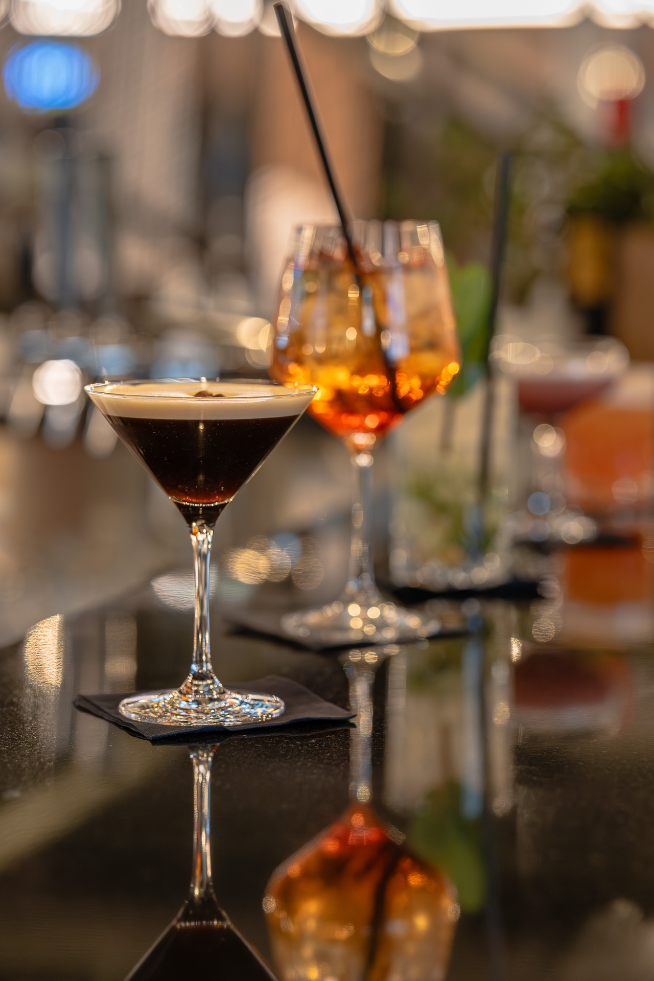 Sélection de cocktails à L'Olivier du Sacré-Cœur