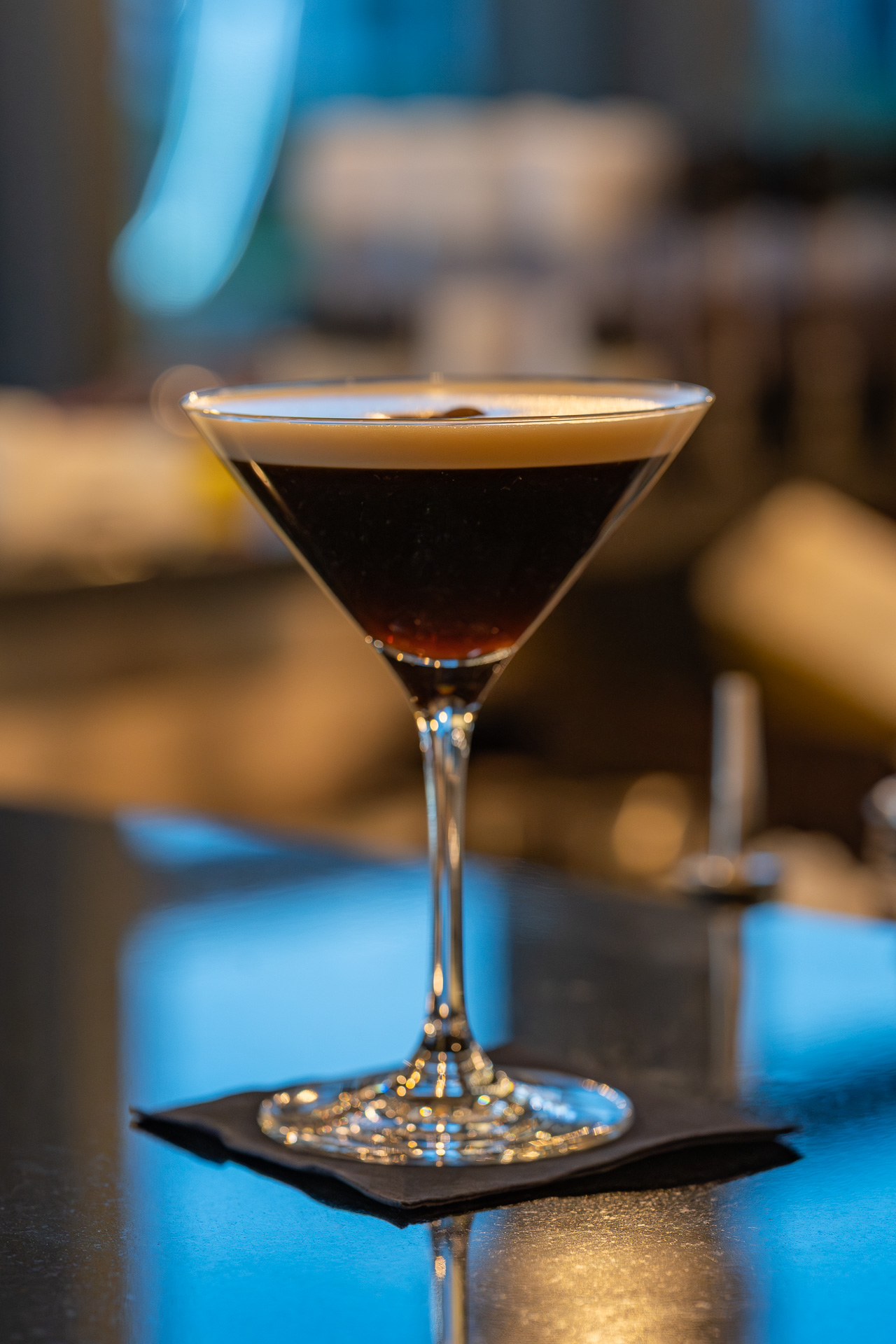 Cocktail servi à L'Olivier du Sacré-Cœur à Genève