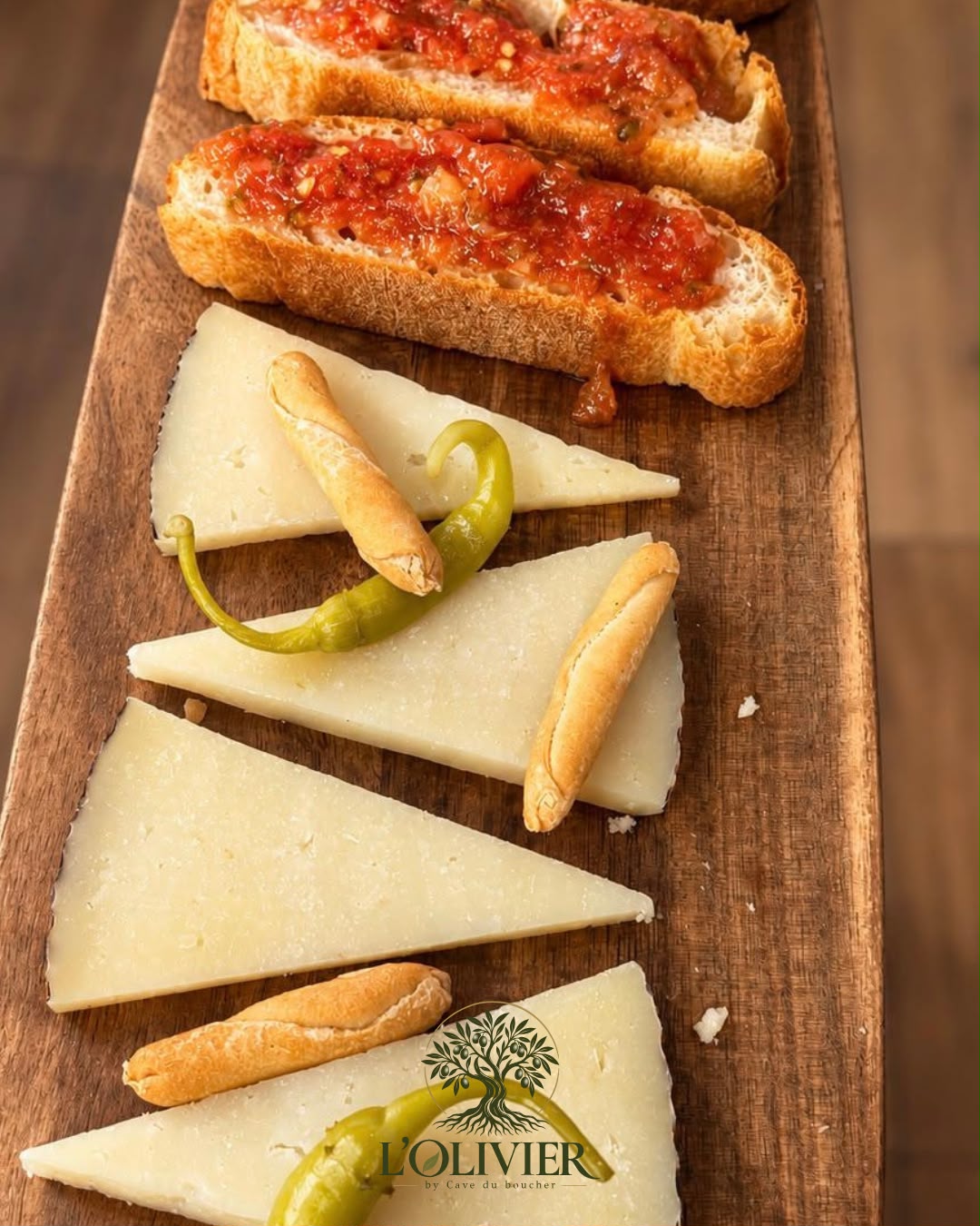 Tapas chaudes à partager à L'Olivier du Sacré-Cœur à Genève