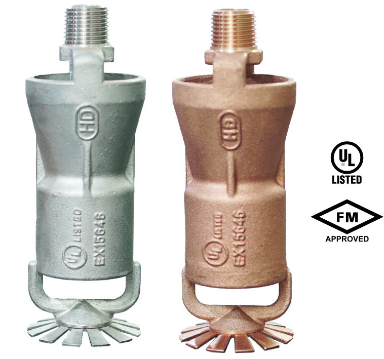 HD Model F1 And H Foam Sprinklers