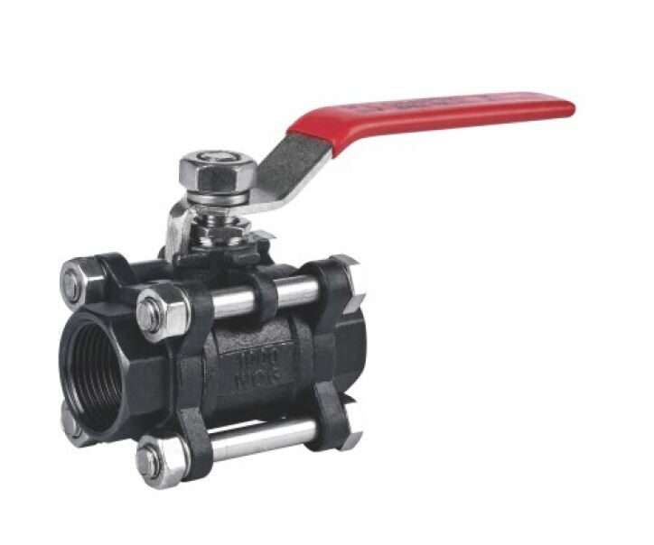 3 Piece SS Ball Valve Screwed