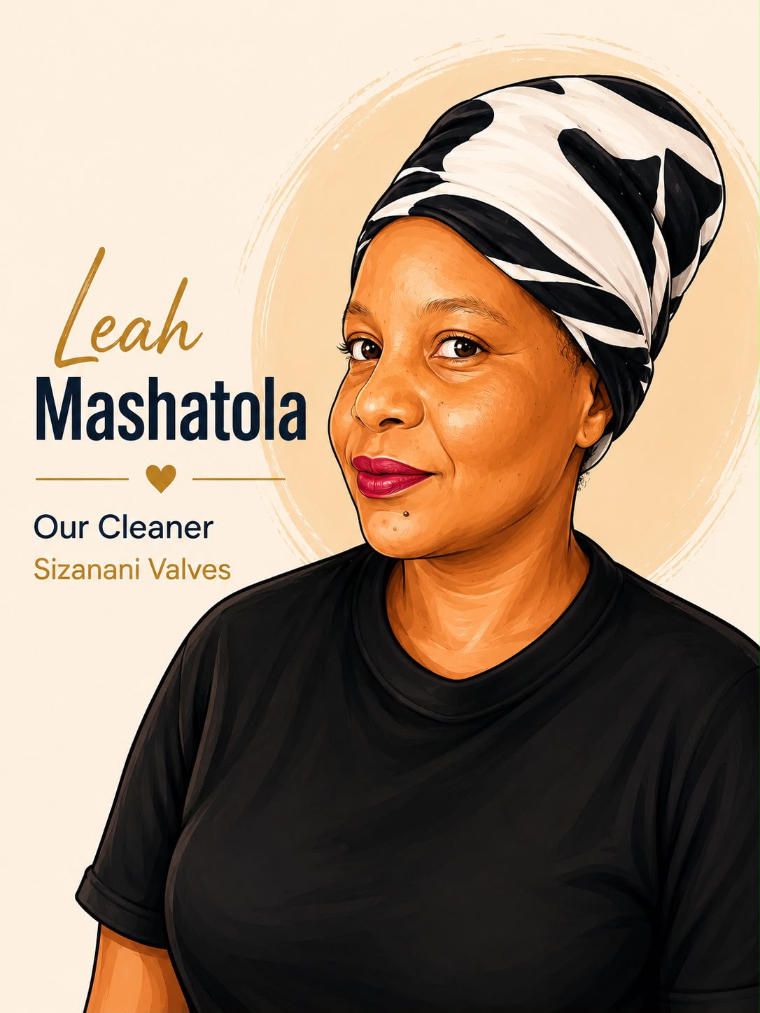 Leah Mashatola - Cleaner