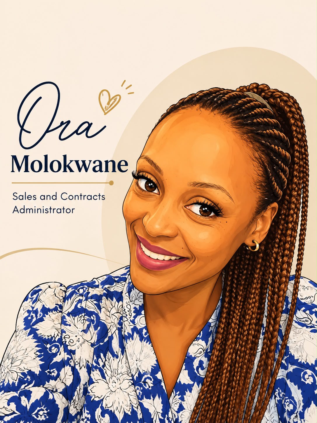 Ora Molokwane - Sales and Contracts Administrator