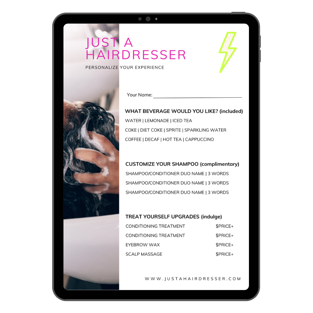 Guest Experience Upgrade Template