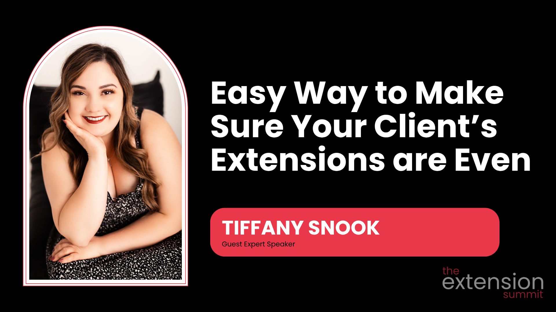 Tiffany Snook, 90-second guest speaker