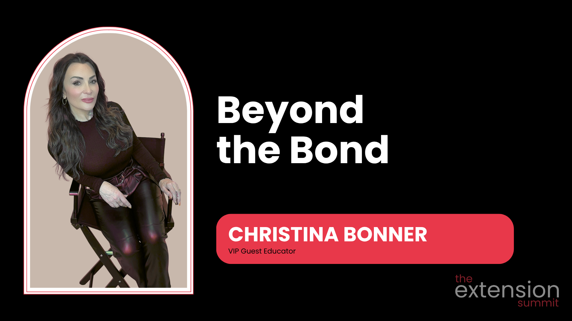 Christina Bonner, VIP day guest educator session