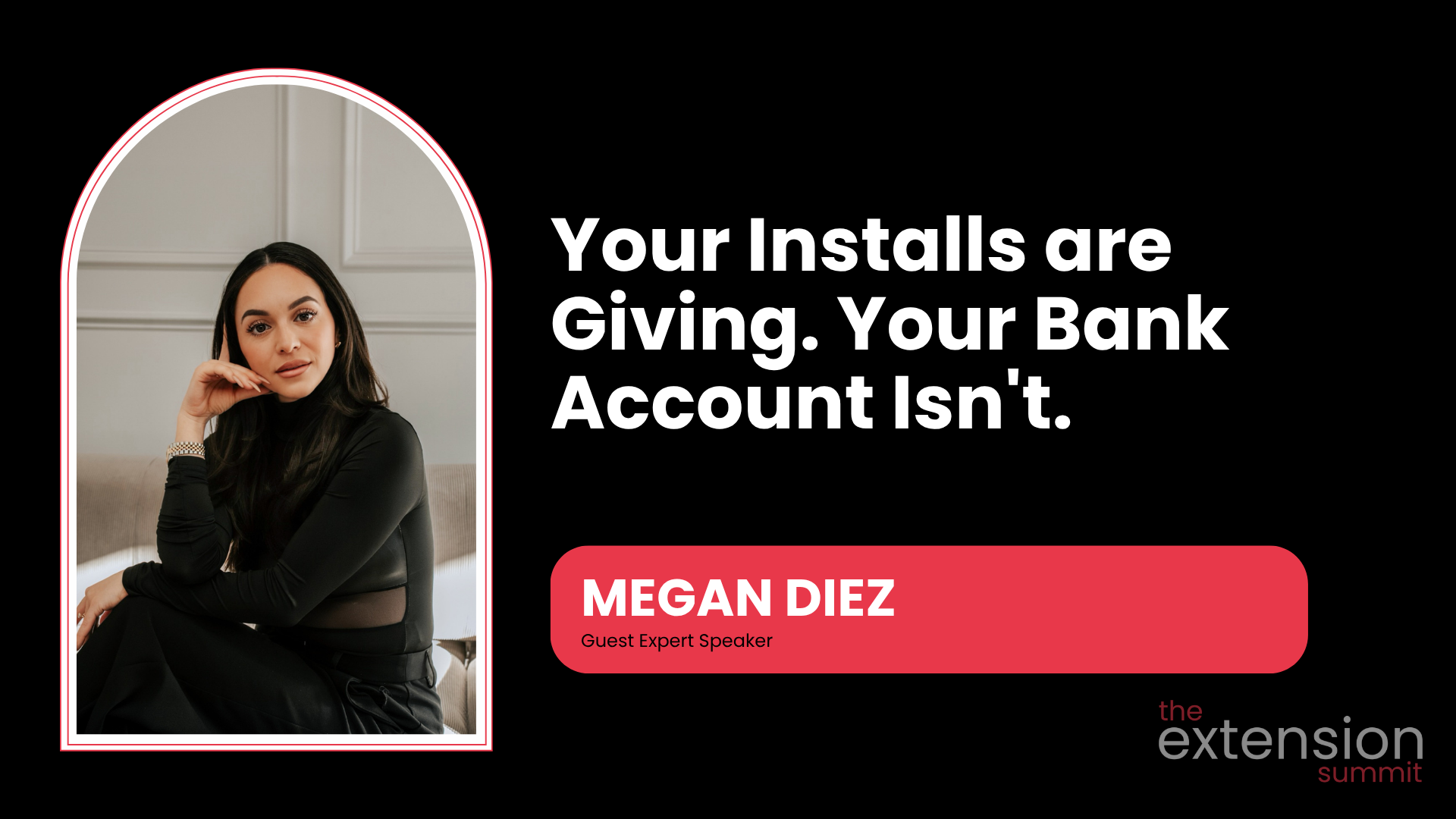 Megan Diez, 90-second guest speaker