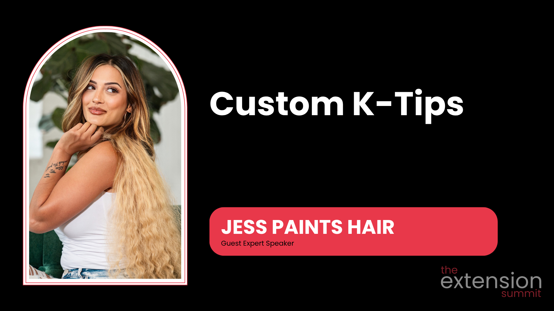 Jess Paints Hair, 90-second guest speaker