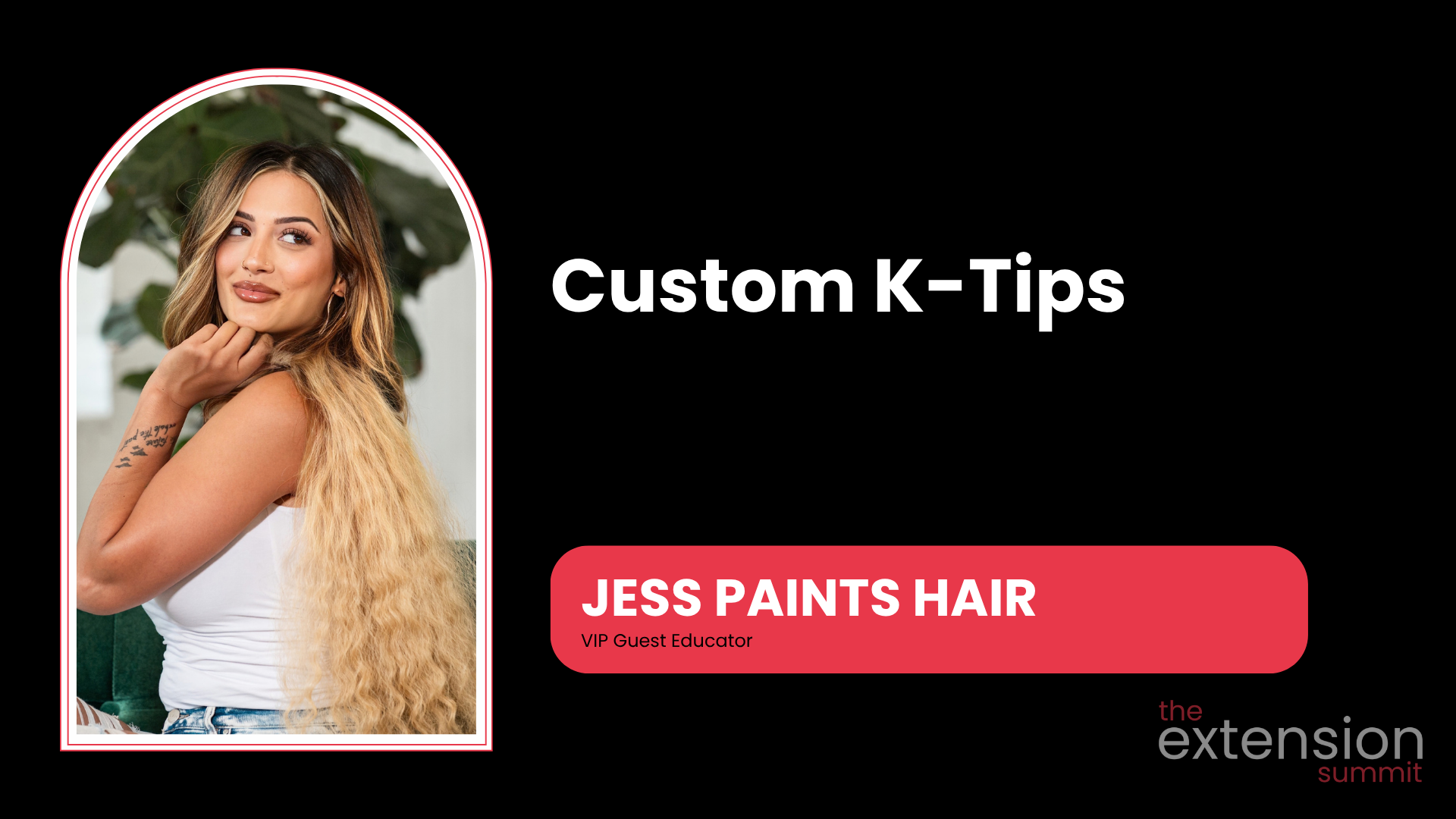 Jess Paints Hair, VIP day guest educator session