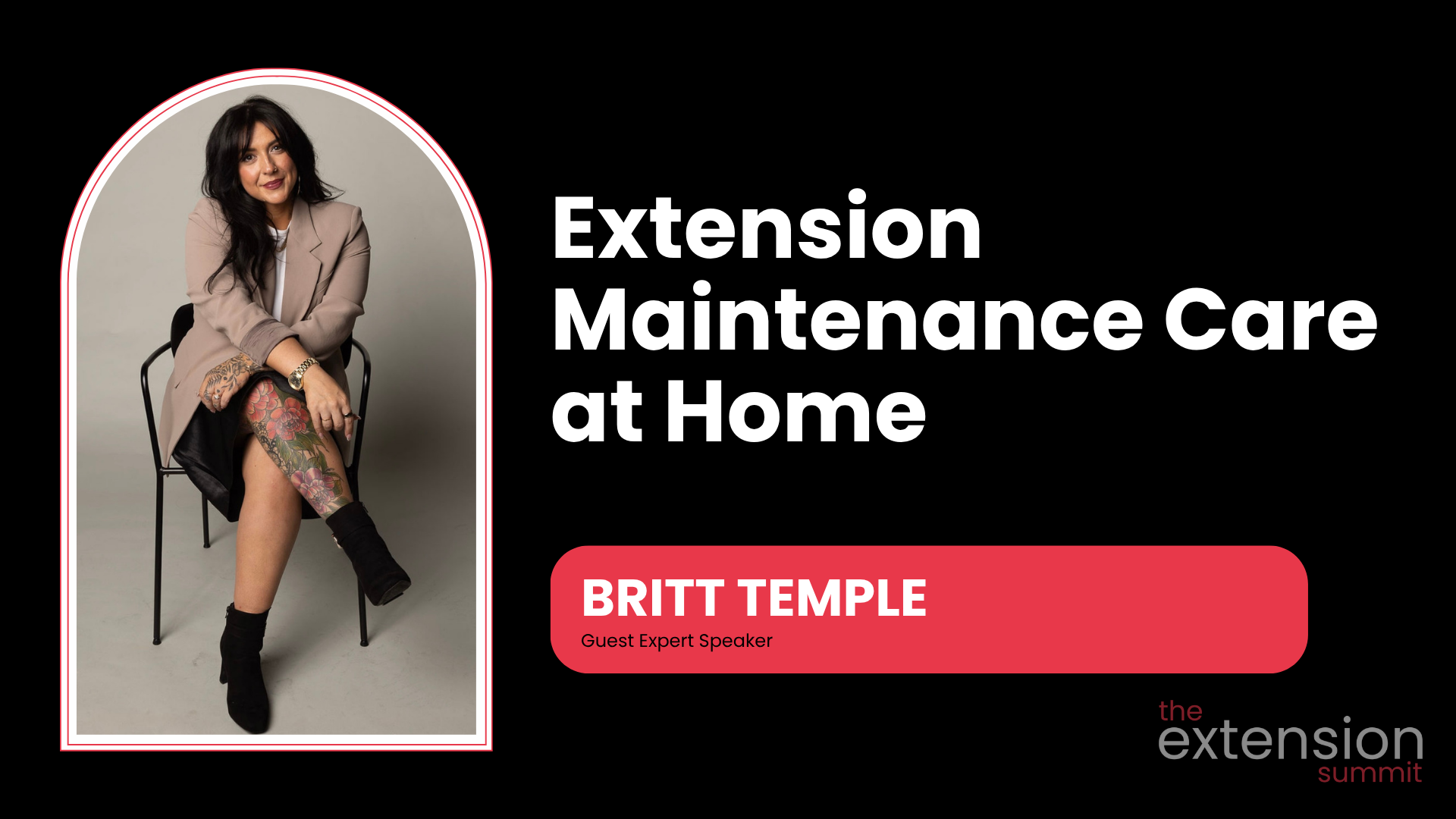 Britt Temple, 90-second guest speaker