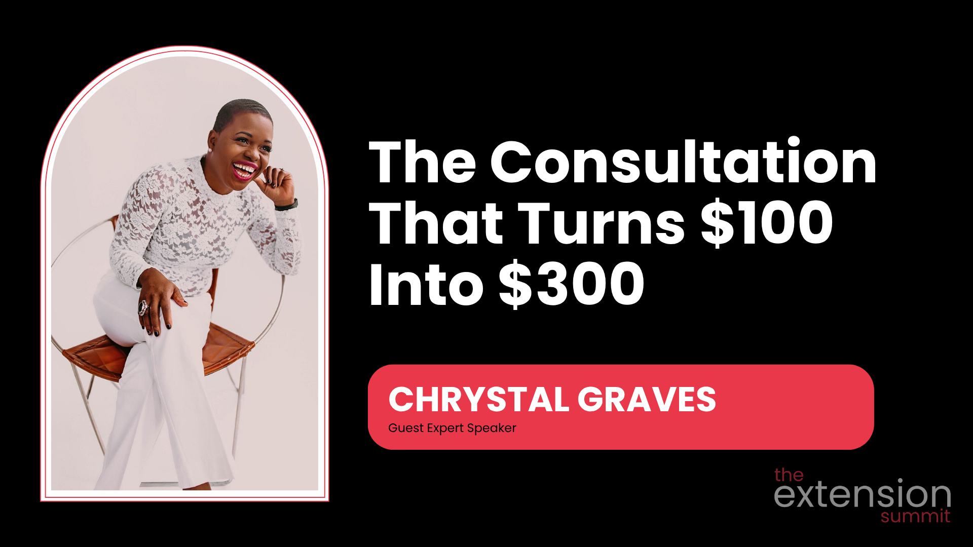 Chrystal Graves, 90-second guest speaker