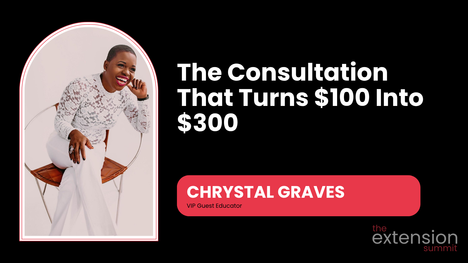 Chrystal Graves, VIP day guest educator session