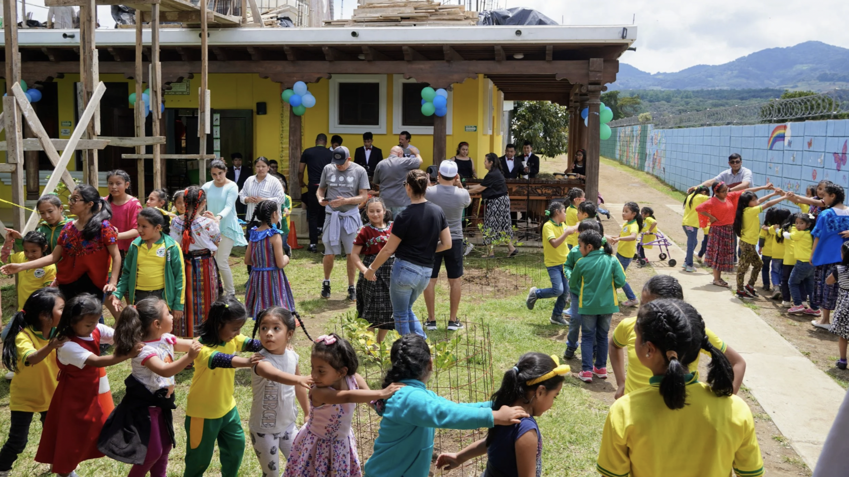 Adoption in Guatemala is domestic, and kids here are celebrating at a local school Adoption in Guatemala is domestic, and kids here are celebrating at a local school