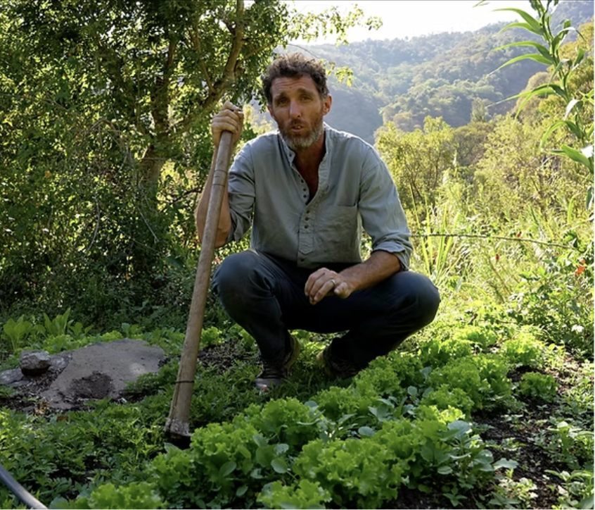 Neil the cofounder of a permaculture farm in Guatemala
