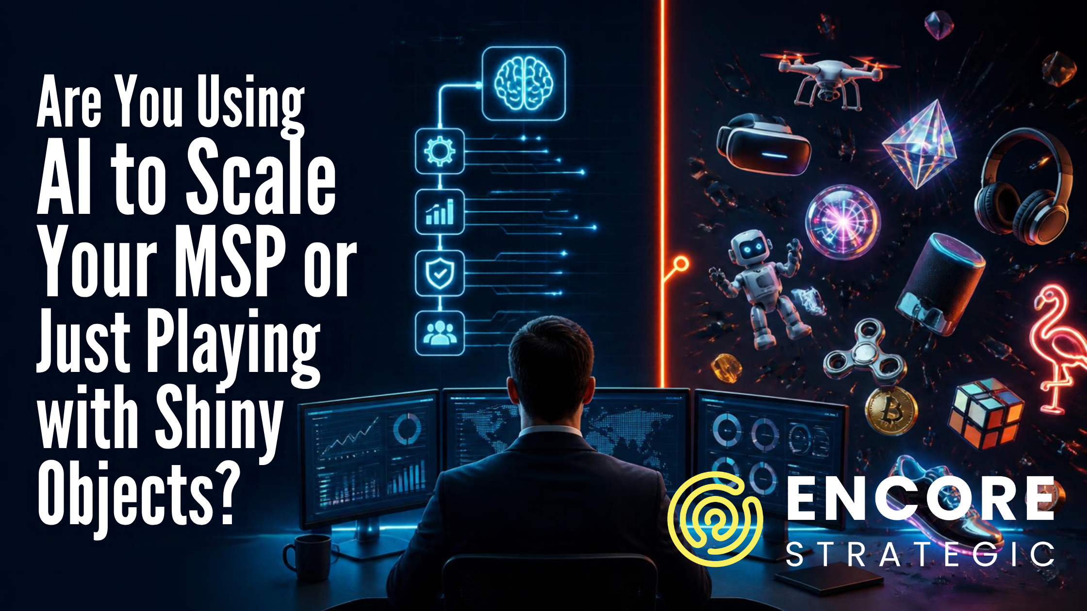 Are You Using AI to Scale Your MSP or Just Playing with Shiny Objects?