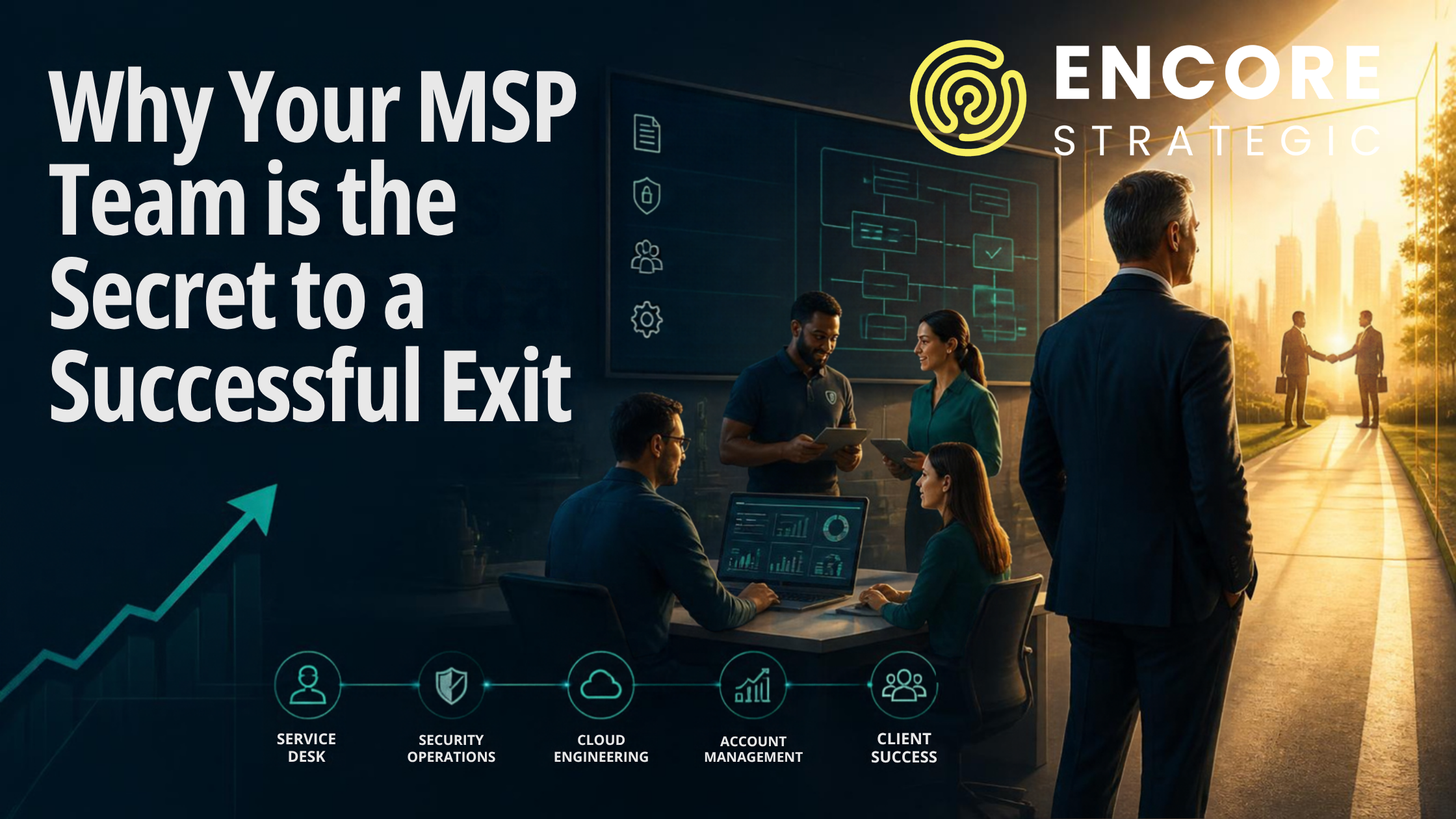 Why Your MSP Team is the Secret to a Successful Exit