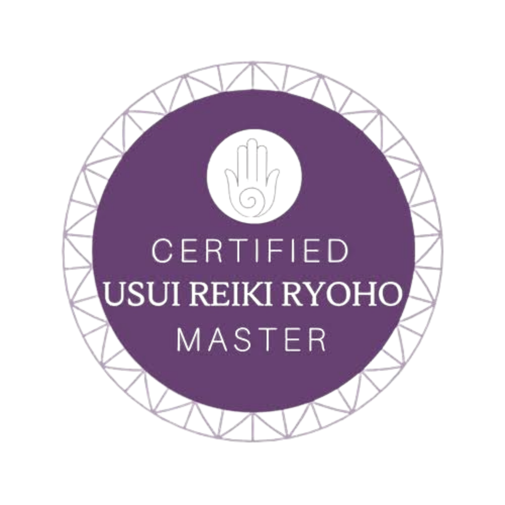 Usui Reiki Master badge
