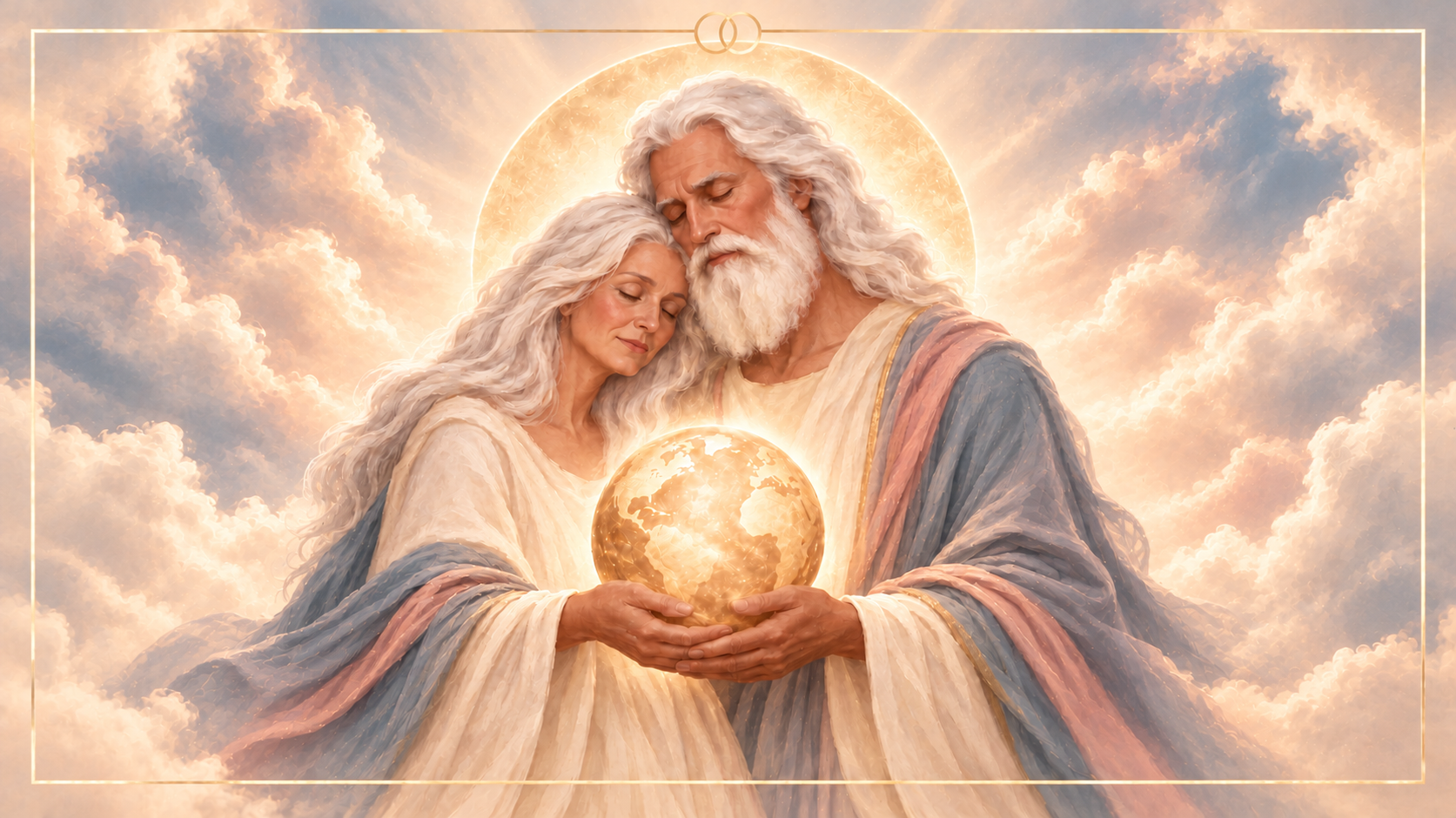 Divine Mother and Divine Father Healing Meditation artwork