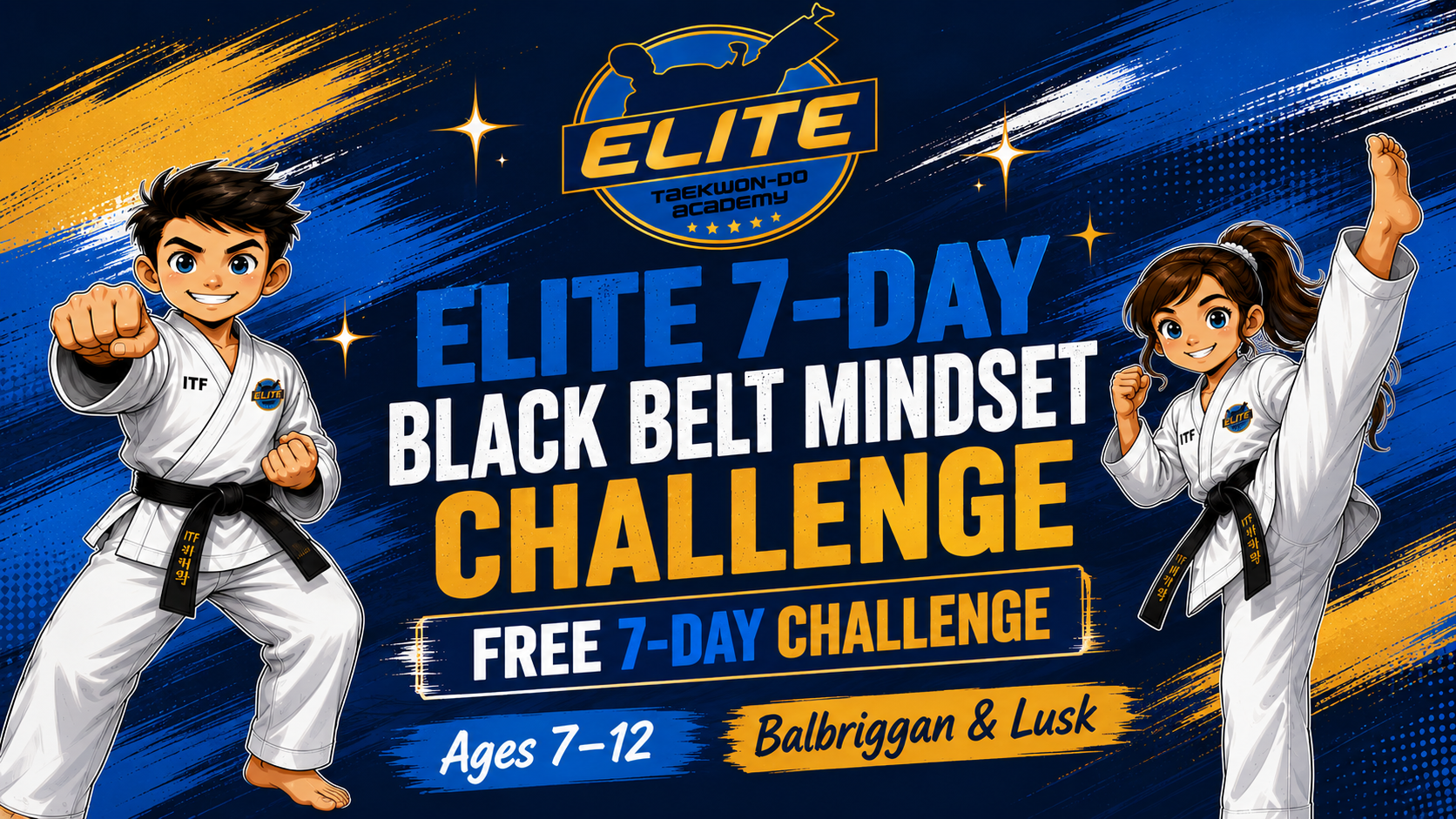 Elite 7-Day Black Belt Mindset Challenge banner