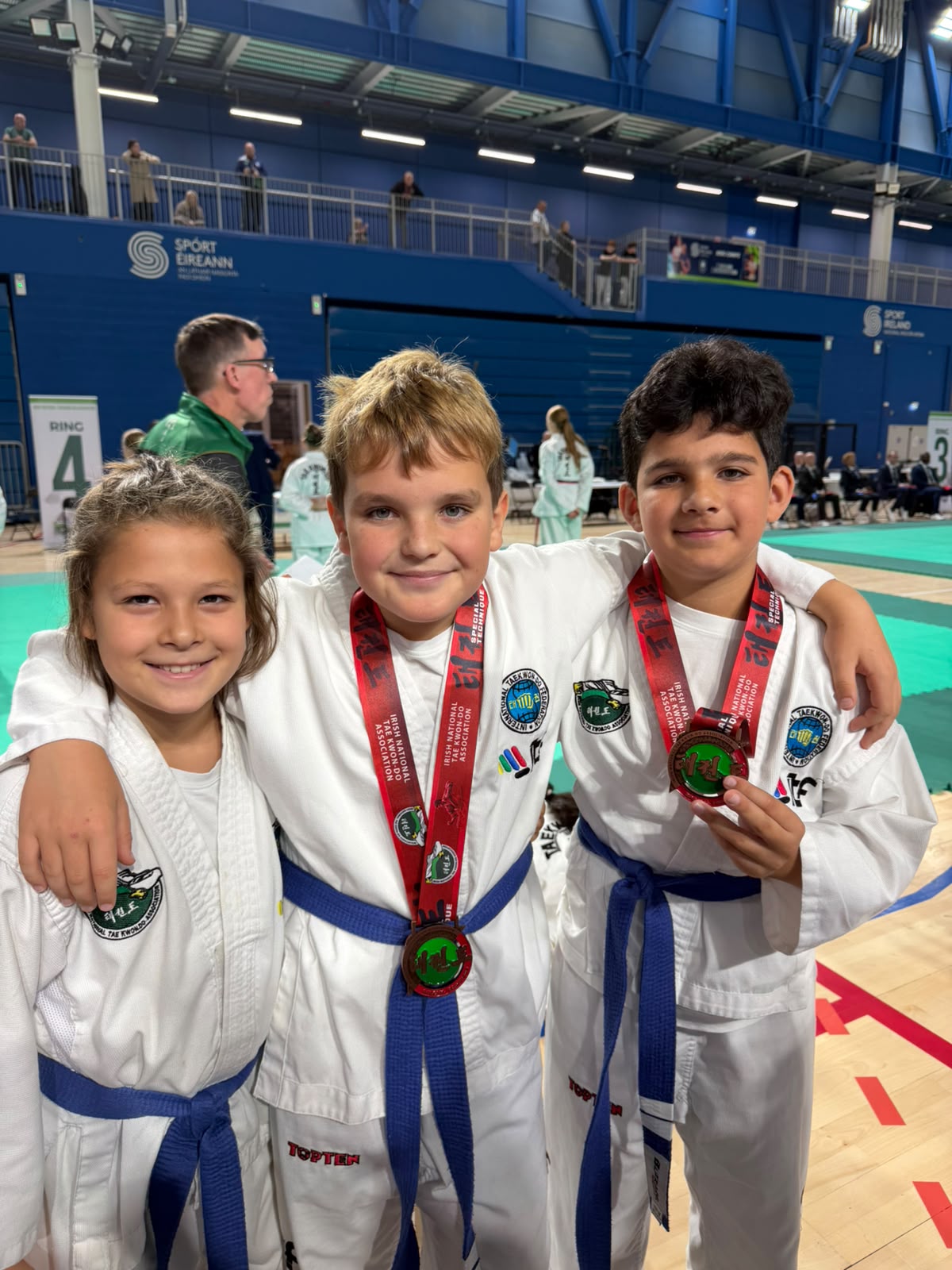 A proud medal moment at the INTA Open Championships