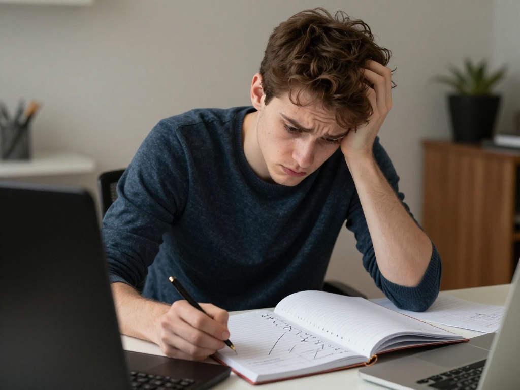 looking overwhelmed