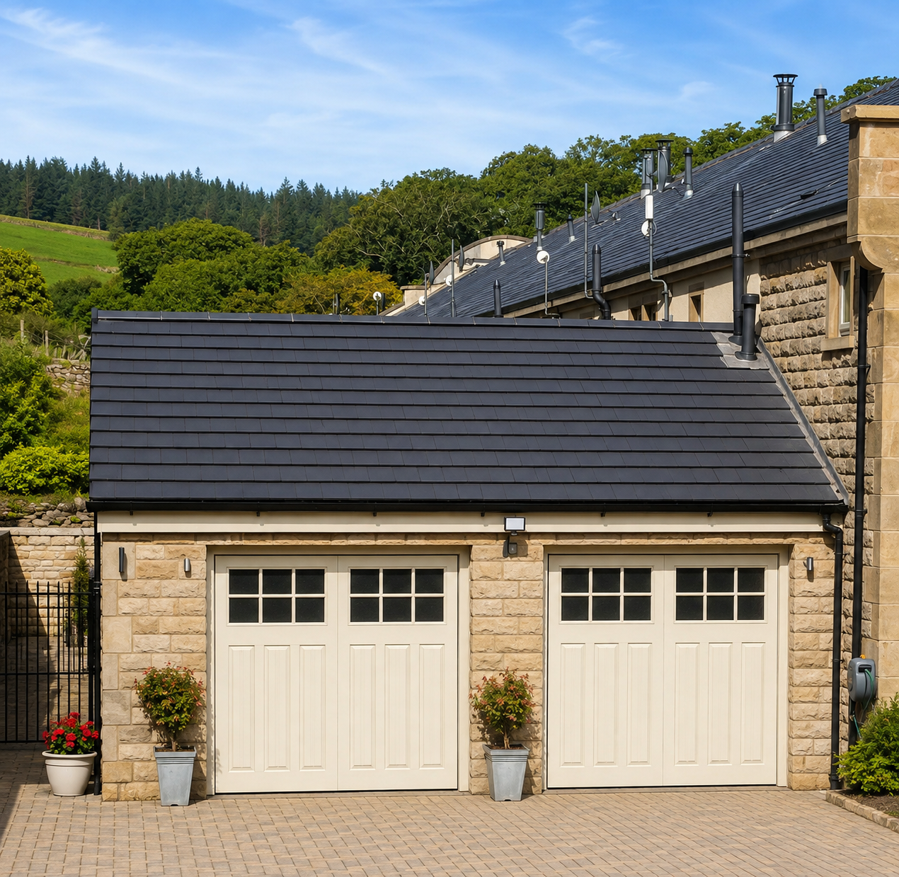 Pitched Roof Rebuild — after