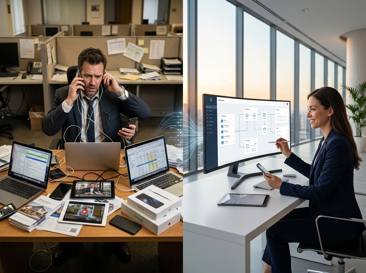 Why Real Estate Agents Need to Stop Chasing More Tools and Start Building One Clear System