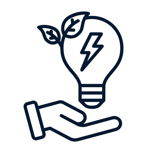 Simbolo analisi bollette luce e gas
