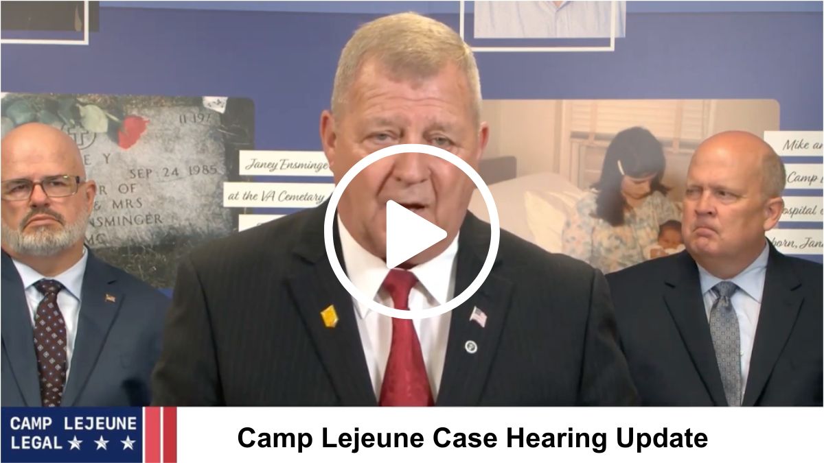 Camp Lejeune Case Update