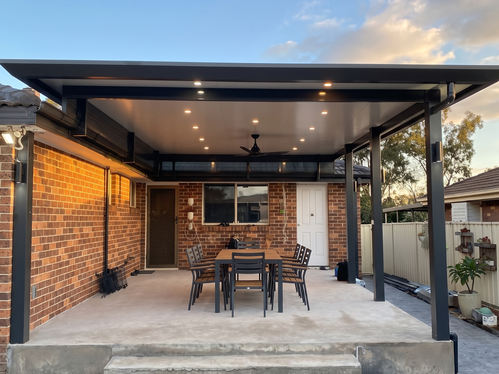 Timber-look composite decking built in Sydney