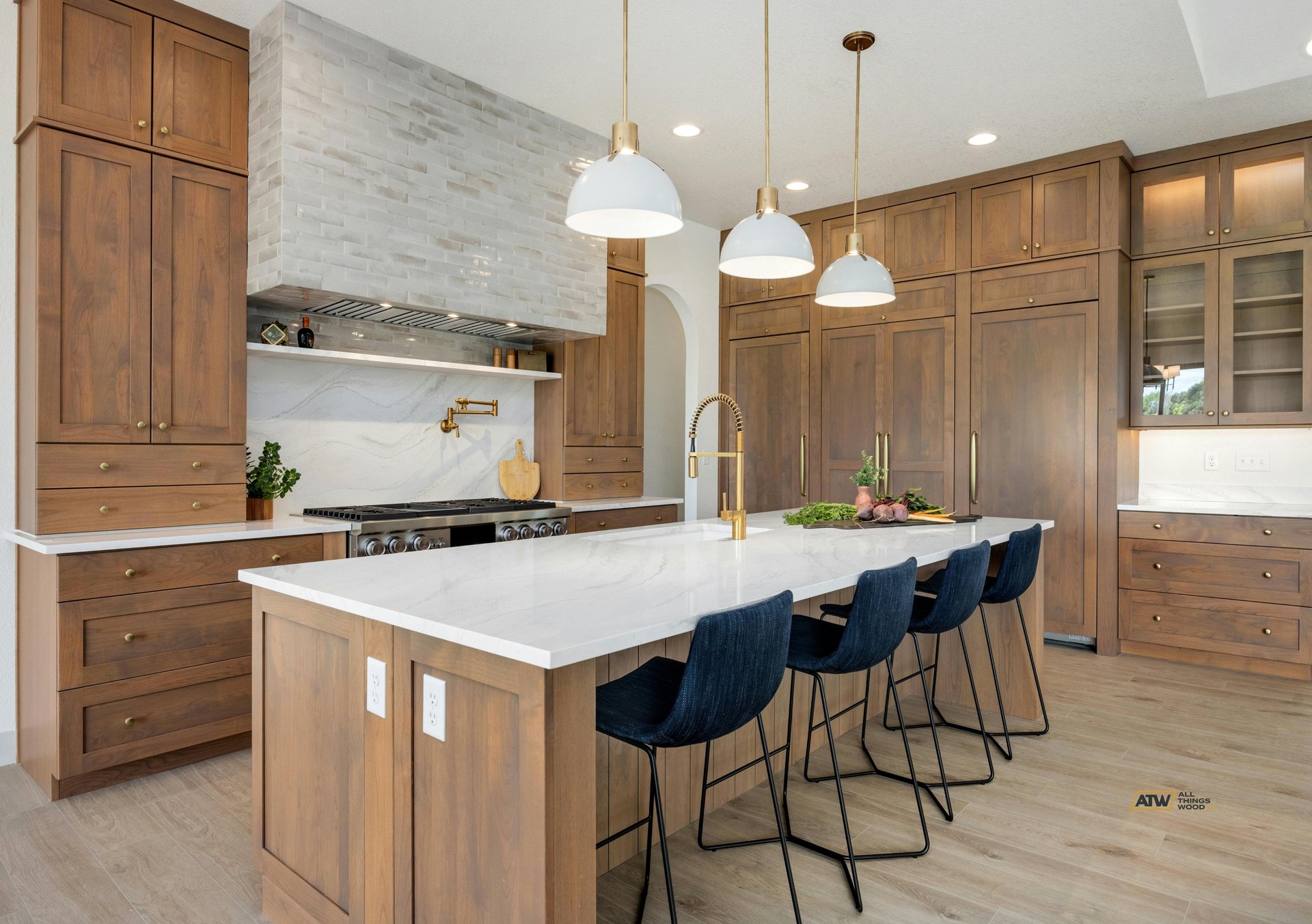 Cabinet installation El Dorado Hills CA — All Things Wood Inc.