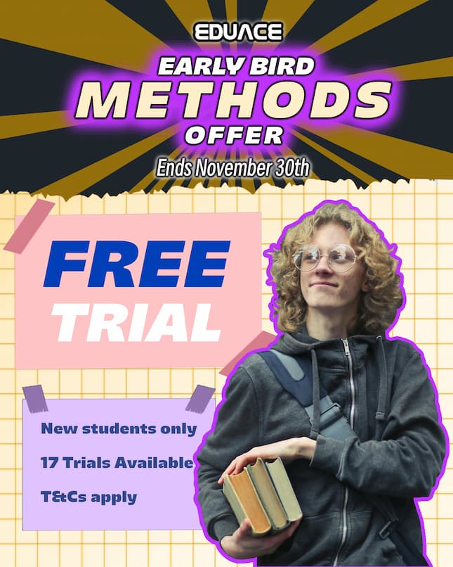 Maths Methods Free Class Bonanza Tutoring